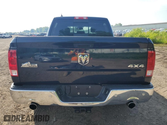 2017 Ram 1500 Big Horn with VIN 1C6RR7LT8HS835069, listed as a Copart auction lot 61480265 with 59,784 mi miles and Clean title. Bid and sale history available at DreamBid. Image 6.
