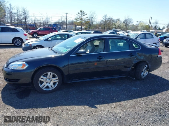 2012 Chevrolet Impala LT Retail with VIN 2G1WB5E34C1263646, listed as a IAAI auction lot 41986259 with 59,582 mi miles and . Bid and sale history available at DreamBid. Image 13.