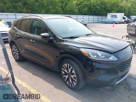 2020 Ford Escape SE Sport Hybrid with VIN 1FMCU9BZ4LUC25970, listed as a IAAI auction lot 42404984 with 102,651 mi miles and . Bid and sale history available at DreamBid. Image 1.