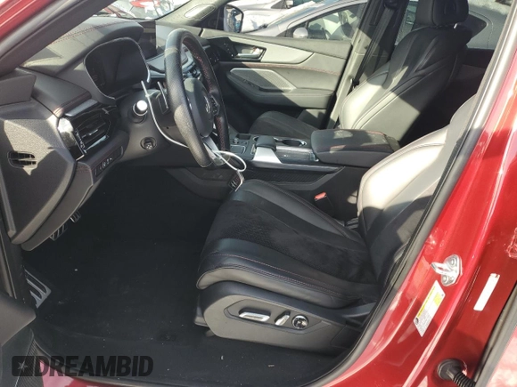 2023 Acura MDX w/A-Spec Package with VIN 5J8YE1H0XPL027358, listed as a Copart auction lot 43131555 with 21,767 mi miles and Salvage Title. Bid and sale history available at DreamBid. Image 7.