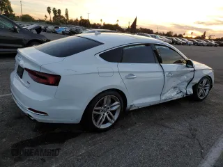 2019 Audi A5 Sportback Premium with VIN WAUANCF56KA024016, listed as a Copart auction lot 75099813 with 72,061 mi miles. Bid and sale history available at carsss.com. Image 3.