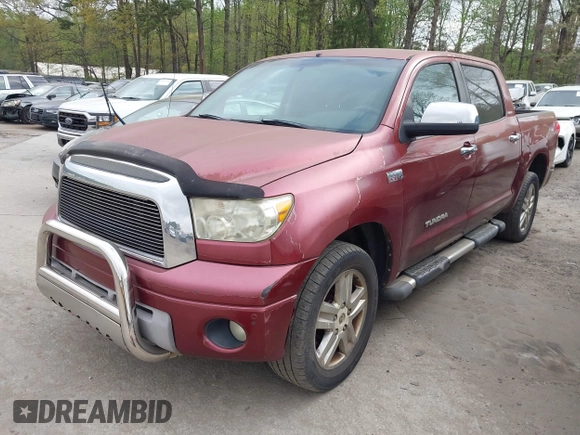 2007 Toyota Tundra Limited with VIN 5TFEV58147X027981, listed as a IAAI auction lot 41789128 with 233,593 mi miles and . Bid and sale history available at DreamBid. Image 17.