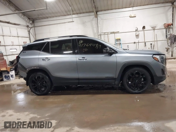 2020 GMC Terrain SLE with VIN 3GKALMEV8LL139974, listed as a IAAI auction lot 41764489 with 94,245 mi miles and . Bid and sale history available at carsss.com. Image 13.