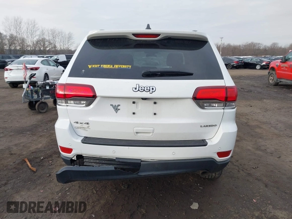 2020 Jeep Grand Cherokee Altitude with VIN 1C4RJFAG9LC206245, listed as a IAAI auction lot 41294224 with 52,380 mi miles. Bid and sale history available at carsss.com. Image 15.