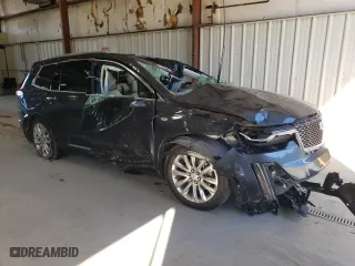 2020 Cadillac XT6 FWD Premium Luxury with VIN 1GYKPCRS0LZ207041, listed as a Copart auction lot 74805654 with 0 mi miles and Salvage Title. Bid and sale history available at carsss.com. Image 4.