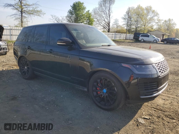 2020 Land Rover Range Rover HSE with VIN SALGS2RU0LA587656, listed as a Copart auction lot 54512025 with 92,497 mi miles and Clean Title. Bid and sale history available at DreamBid. Image 4.