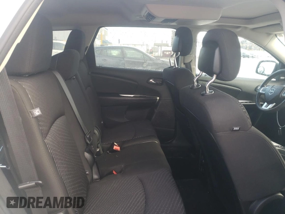 2015 Dodge Journey SXT with VIN 3C4PDCCGXFT681079, listed as a Copart auction lot 46429805 with 104,767 mi miles and Salvage title. Bid and sale history available at DreamBid. Image 10.