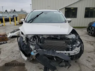 2017 Ford Escape Titanium with VIN 1FMCU0JD1HUE66040, listed as a Copart auction lot 43942665 with 55,484 mi miles and Salvage Title. Bid and sale history available at DreamBid. Image 5.