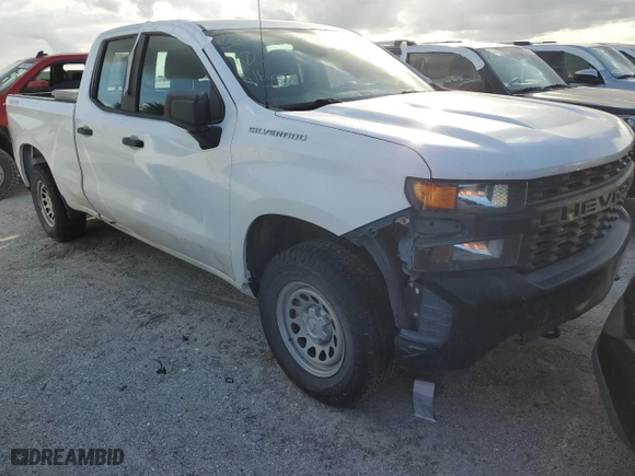 2019 Chevrolet Silverado 1500 Work Truck with VIN 1GCRYAEF3KZ397527, listed as a Copart auction lot 74936094 with 112,249 mi miles and Salvage Title. Bid and sale history available at carsss.com. Image 4.