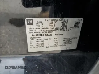 2015 Chevrolet Suburban LTZ with VIN 1GNSCKKCXFR613516, listed as a Copart auction lot 65519984 with 191,711 mi miles and Non Repairable. Bid and sale history available at DreamBid. Image 13.