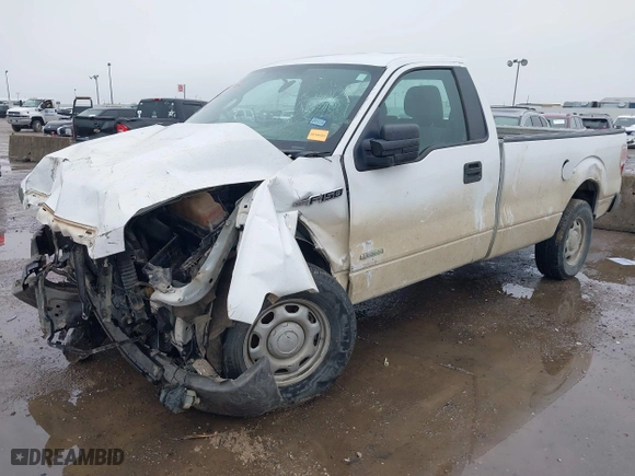 2012 Ford F-150 XL with VIN 1FTNF1CT2CKD33003, listed as a IAAI auction lot 41459612 with 241,717 mi miles. Bid and sale history available at carsss.com. Image 2.