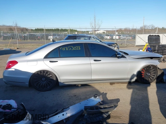 2017 Mercedes-Benz S 550 with VIN WDDUG8CB8HA306576, listed as a IAAI auction lot 41853033 with 95,983 mi miles and . Bid and sale history available at carsss.com. Image 14.