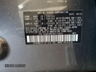 2024 Subaru Outback Limited with VIN 4S4BTANC5R3175876, listed as a Copart auction lot 55122435 with 17,185 mi miles and Salvage title. Bid and sale history available at DreamBid. Image 13.