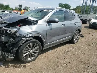 2022 Buick Encore GX Essence with VIN KL4MMGSL3NB011134, listed as a Copart auction lot 57134005 with 88,021 mi miles and Salvage title. Bid and sale history available at DreamBid. Image 14.