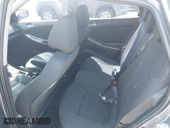2016 Hyundai Accent SE with VIN KMHCT5AE4GU251193, listed as a IAAI auction lot 42087776 with 188,309 mi miles. Bid and sale history available at carsss.com. Image 8.