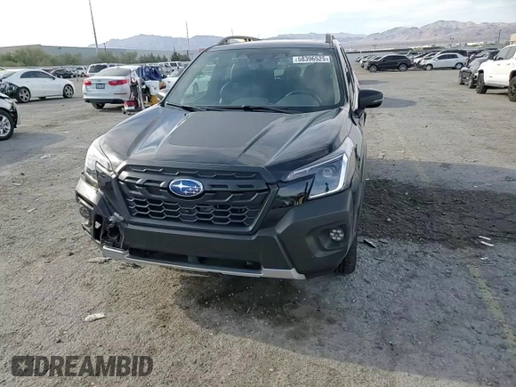 2023 Subaru Forester Wilderness with VIN JF2SKAMC2PH450243, listed as a Copart auction lot 58396525 with 24,880 mi miles and Salvage title. Bid and sale history available at DreamBid. Image 14.