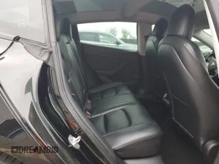 2022 Tesla Model 3 with VIN 5YJ3E1EA0NF186296, listed as a Copart auction lot 45711405 with 75,653 mi miles and Salvage Title. Bid and sale history available at DreamBid. Image 10.