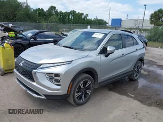 2025 Mitsubishi Eclipse Cross SE with VIN JA4ATWAA1SZ003410, listed as a IAAI auction lot 42117623 with 6,465 mi miles and . Bid and sale history available at DreamBid. Image 18.