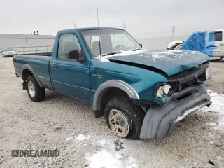 1994 Ford Ranger with VIN 1FTCR11A2RUD35590, listed as a Copart auction lot 42224575 with 61,095 mi miles and Salvage Title. Bid and sale history available at DreamBid. Image 4.