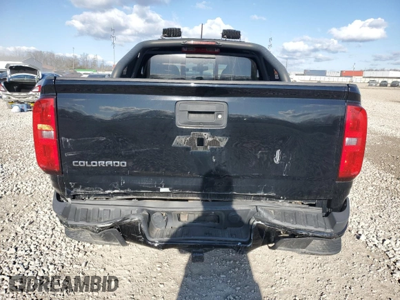 2016 Chevrolet Colorado 4WD Z71 z VIN 1GCGTDE36G1282021, wystawiony jako Copart lot #52879955 z przebiegiem 43 163 mil mil oraz Szkoda całkowita • Salvage title. Historia ofert i sprzedaży dostępna na DreamBid. Obrazek 6.