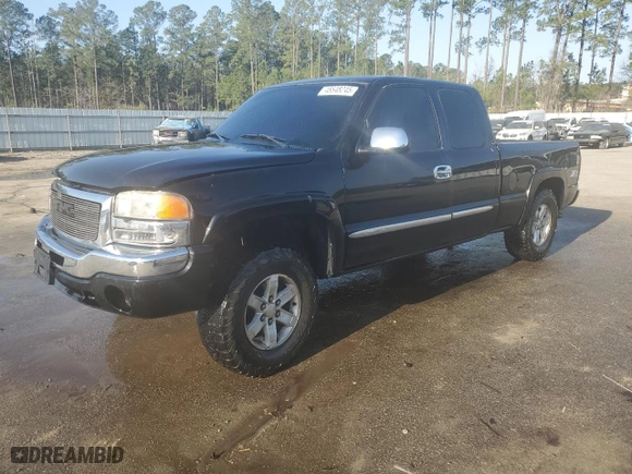 2005 GMC Sierra 1500 SLE1 with VIN 2GTEK19BX51292200, listed as a Copart auction lot 48548245 with 352,333 mi miles and Salvage Title. Bid and sale history available at carsss.com. Image 1.