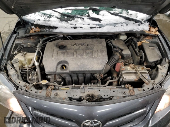 2011 Toyota Corolla L with VIN 2T1BU4EE2BC655617, listed as a Copart auction lot 44602905 with 165,356 mi miles and Salvage Title. Bid and sale history available at carsss.com. Image 11.