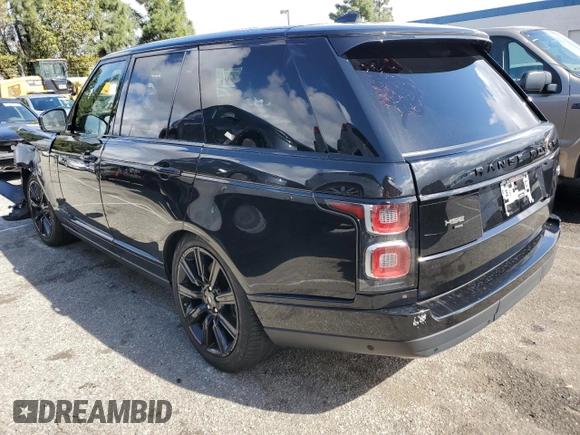 2022 Land Rover Range Rover Westminster z VIN SALGS2RU3NA462850, wystawiony jako Copart lot #45428425 z przebiegiem 14 589 mil mil oraz Szkoda całkowita • Salvage title. Historia ofert i sprzedaży dostępna na DreamBid. Obrazek 2.