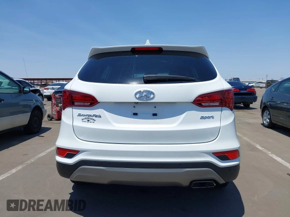 2018 Hyundai Santa Fe 2.4L with VIN 5NMZU3LB4JH054123, listed as a IAAI auction lot 42471320 with 53,464 mi miles and . Bid and sale history available at DreamBid. Image 16.