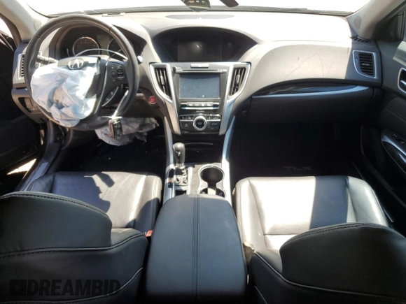 2020 Acura TLX w/Technology Pkg with VIN 19UUB1F58LA017648, listed as a Copart auction lot 63234143 with 0 mi miles. Bid and sale history available at carsss.com. Image 8.