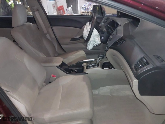 2012 Honda Civic Sdn EX with VIN 19XFB2F85CE082543, listed as a IAAI auction lot 41441122 with 122,910 mi miles. Bid and sale history available at carsss.com. Image 5.