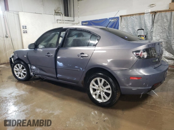 2008 Mazda 3 i Touring with VIN JM1BK32F981842847, listed as a Copart auction lot 44900575 with 164,856 mi miles and Salvage Title. Bid and sale history available at carsss.com. Image 2.