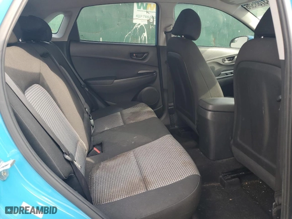 2022 Hyundai Kona SE with VIN KM8K22AB4NU785746, listed as a Copart auction lot 43788525 with 66,483 mi miles and Salvage Title. Bid and sale history available at carsss.com. Image 11.