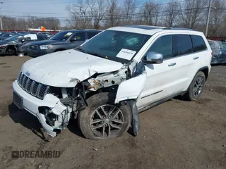 2018 Jeep Grand Cherokee Limited with VIN 1C4RJFBG2JC108914, listed as a IAAI auction lot 41650439 with 82,643 mi miles and . Bid and sale history available at DreamBid. Image 19.