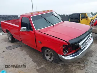 1996 Ford F-150 with VIN 1FTEF15N6TLA90613, listed as a IAAI auction lot 42405899 with 225,377 mi miles and . Bid and sale history available at DreamBid. Image 1.