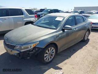 2016 Kia Optima EX with VIN 5XXGU4L35GG076578, listed as a IAAI auction lot 41770838 with 75,918 mi miles. Bid and sale history available at carsss.com. Image 17.