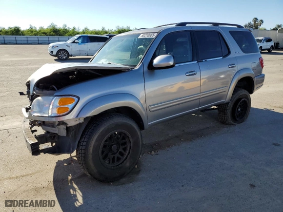 2001 Toyota Sequoia Limited with VIN 5TDBT48A81S007765, listed as a Copart auction lot 50270065 with 191,935 mi miles and Salvage Title. Bid and sale history available at carsss.com. Image 1.