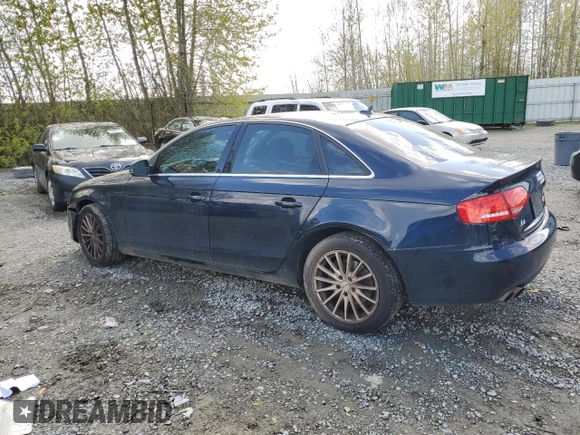 2010 Audi A4 2.0T Premium Plus with VIN WAUFFAFL3AN043927, listed as a Copart auction lot 53072775 with 141,821 mi miles and Clean Title. Bid and sale history available at carsss.com. Image 2.