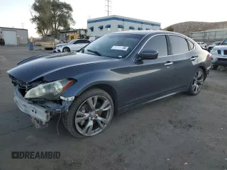 2011 Infiniti M with VIN JN1BY1APXBM321805, listed as a Copart auction lot 72192084 with Not Provided miles and Salvage Title. Bid and sale history available at DreamBid. Image 1.