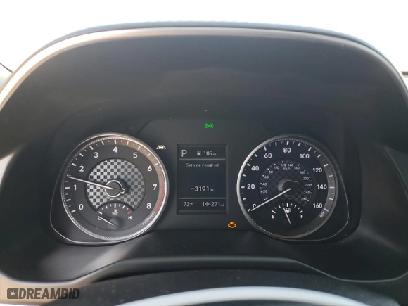 2019 Hyundai Elantra Preferred with VIN KMHD84LF3KU737458, listed as a Copart auction lot 46575205 with 144,271 mi miles and Salvage Title. Bid and sale history available at carsss.com. Image 9.