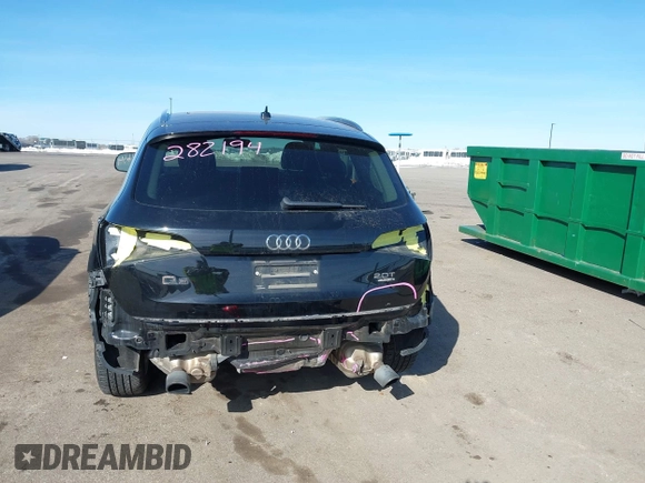 2016 Audi Q5 Premium Plus with VIN WA1L2AFP6GA038817, listed as a IAAI auction lot 41763474 with 75,490 mi miles. Bid and sale history available at carsss.com. Image 6.