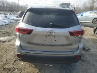 2019 Toyota Highlander SE with VIN 5TDJZRFHXKS603968, listed as a Copart auction lot 87712445 with 70,763 mi miles and Salvage Title. Bid and sale history available at carsss.com. Image 6.