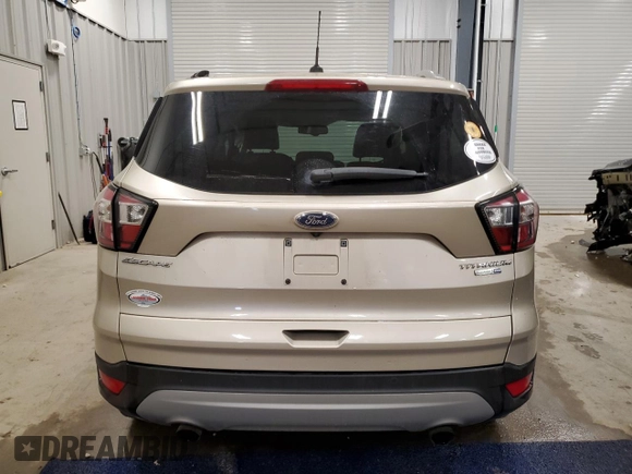 2017 Ford Escape Titanium with VIN 1FMCU9JD1HUC87663, listed as a Copart auction lot 48338605 with 83,768 mi miles and Salvage Title. Bid and sale history available at carsss.com. Image 6.