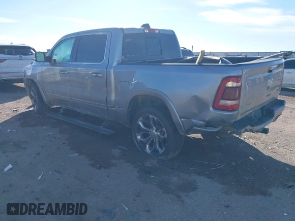 2020 Ram 1500 Limited with VIN 1C6SRFHT9LN418071, listed as a IAAI auction lot 41351897 with 1 mi miles. Bid and sale history available at carsss.com. Image 3.