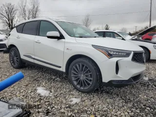 2022 Acura RDX PMC Edition with VIN 5J8TC2H83NL011656, listed as a Copart auction lot 81291204 with 44,953 mi miles and Salvage Title. Bid and sale history available at carsss.com. Image 4.