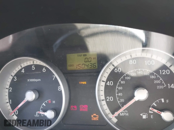 2008 Hyundai Accent GLS with VIN KMHCN46C28U230274, listed as a IAAI auction lot 42427490 with 150,436 mi miles and . Bid and sale history available at DreamBid. Image 15.