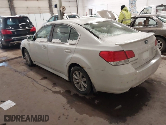 2012 Subaru Legacy 2.5i with VIN 4S3BMBA62C3002136, listed as a IAAI auction lot 41557827 with 129,020 mi miles and . Bid and sale history available at DreamBid. Image 3.