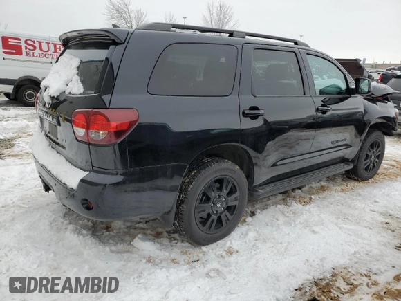 2019 Toyota Sequoia SR5 with VIN 5TDBY5G15KS168424, listed as a Copart auction lot 39306424 with 0 mi miles. Bid and sale history available at carsss.com. Image 3.