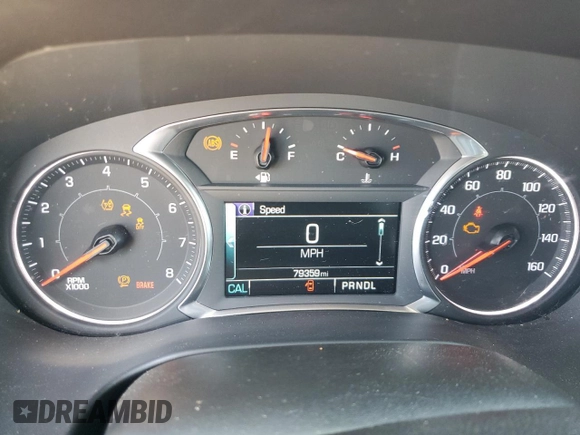 2017 GMC Acadia SLE with VIN 1GKKNSLS7HZ304859, listed as a Copart auction lot 55365035 with 79,359 mi miles and Salvage title. Bid and sale history available at DreamBid. Image 9.