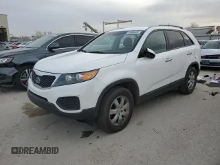 2013 Kia Sorento LX with VIN 5XYKT4A29DG383024, listed as a Copart auction lot 49964885 with 153,158 mi miles and Salvage title. Bid and sale history available at DreamBid. Image 1.