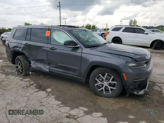 2023 Jeep Grand Cherokee Limited with VIN 1C4RJKBG0P8898802, listed as a Copart auction lot 60960755 with 23,053 mi miles and Salvage title. Bid and sale history available at DreamBid. Image 4.